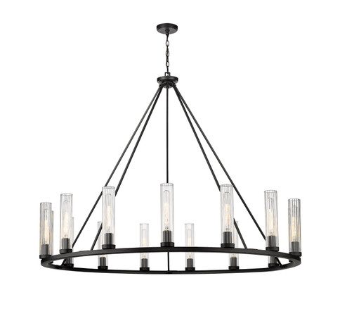 Beau 15 Light Chandelier in Bronze (224|303115BRZ)