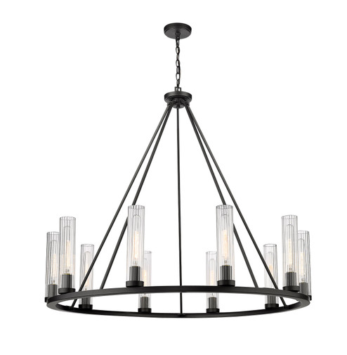 Beau Ten Light Chandelier in Bronze (224|303110BRZ)