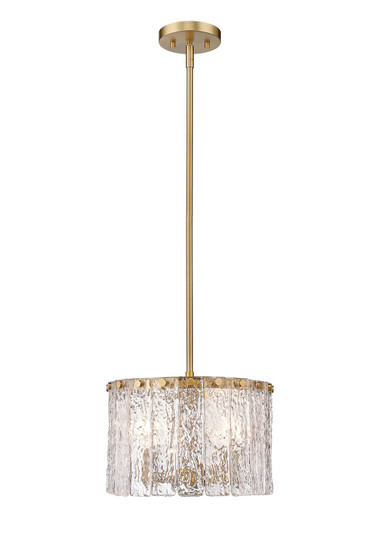 Glacier Three Light Pendant in Modern Gold (224|1943P12MGLD)