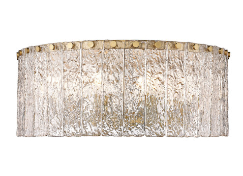 Glacier Eight Light Flush Mount in Modern Gold (224|1943F20MGLD)