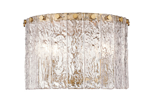 Glacier Three Light Flush Mount in Modern Gold (224|1943F12MGLD)