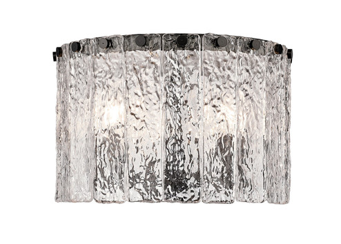 Glacier Three Light Flush Mount in Matte Black (224|1943F12MB)