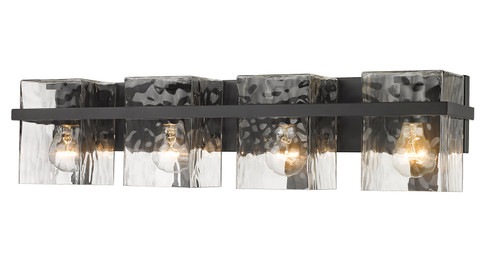 Bennington Four Light Vanity in Matte Black (224|19384VMB)