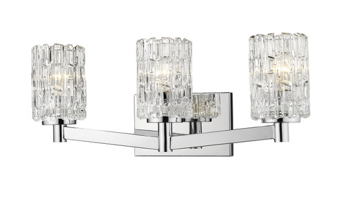 Aubrey Three Light Vanity in Chrome (224|19313VCH)