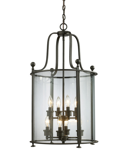 Wyndham Eight Light Chandelier in Bronze (224|1358)