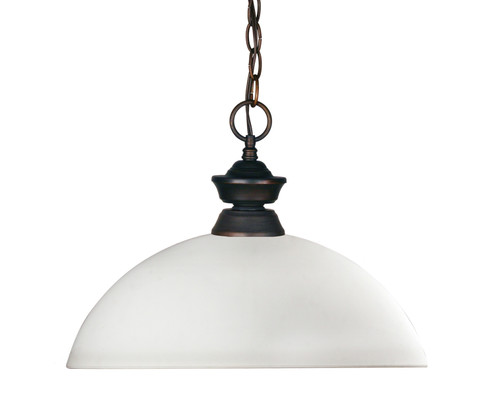 Riviera One Light Pendant in Olde Bronze (224|100701OBDMO14)