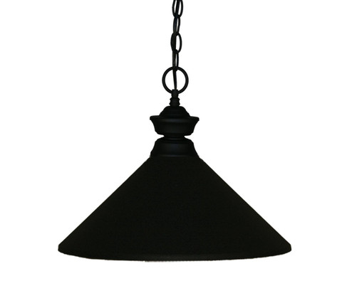 Pendant Lights One Light Pendant in Matte Black (224|100701MBMMB)