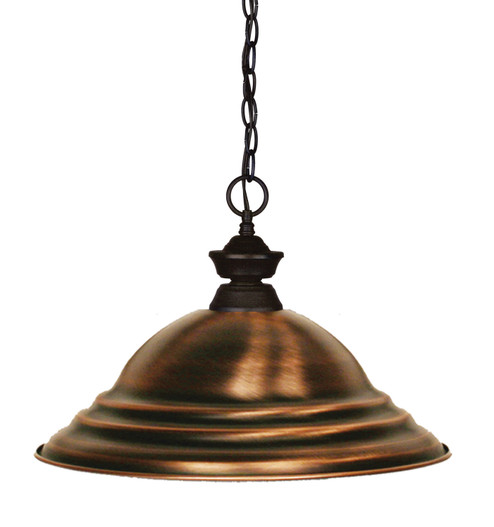 Shark One Light Pendant in Bronze (224|100701BRZSAC)