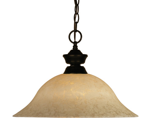 Pendant Lights One Light Pendant in Bronze (224|100701BRZGM16)