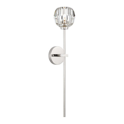 Parisian One Light Wall Sconce in Polished Nickel (360|WS700311PN)