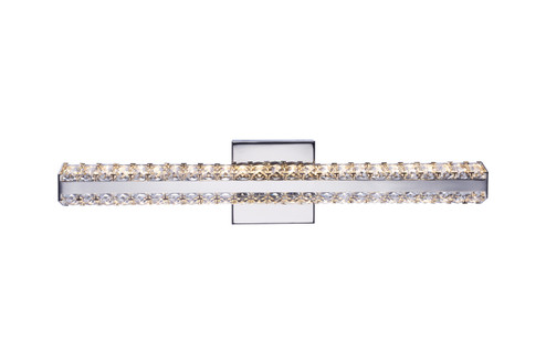 Gemini LED Vanity Light in Chrome (360|WS70017LEDCHD)