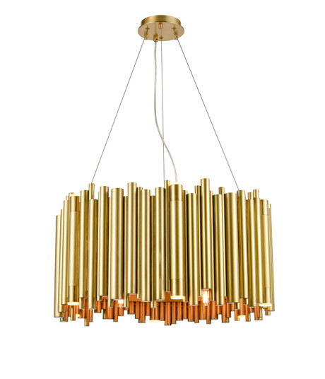 Cathedral 28 Light Chandelier in Aged Brass (360|CD10394128AGB)