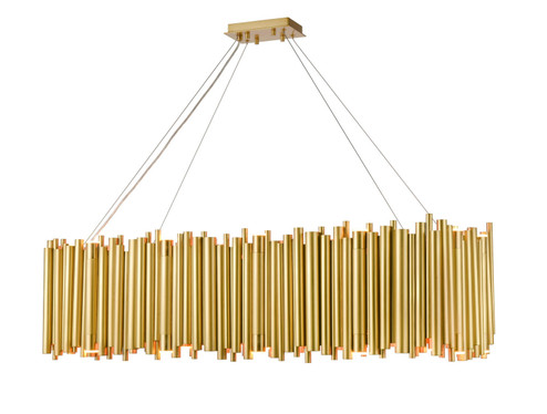 Cathedral 56 Light Chandelier in Aged Brass (360|CD103932416AGB)