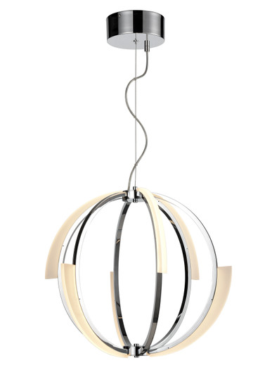 Moonlight LED Chandelier in Chrome (360|CD10349LEDCH)