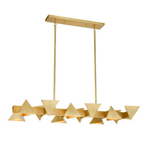 Avante 12 Light Chandelier in Aged Brass (360|CD1034012AGB)