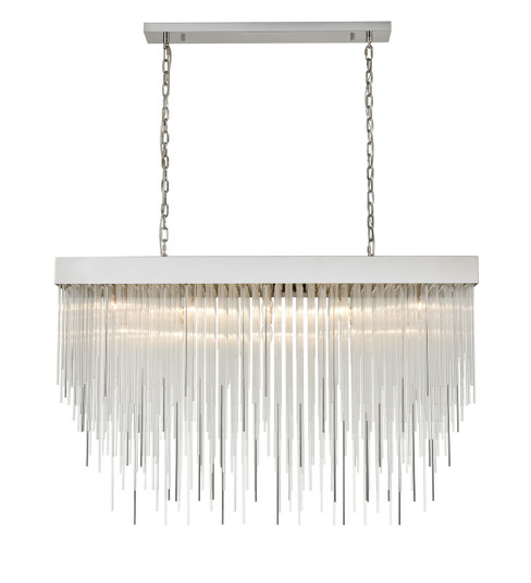 Waterfall 17 Light Chandelier in Polished Nickel (360|CD1033117PN)