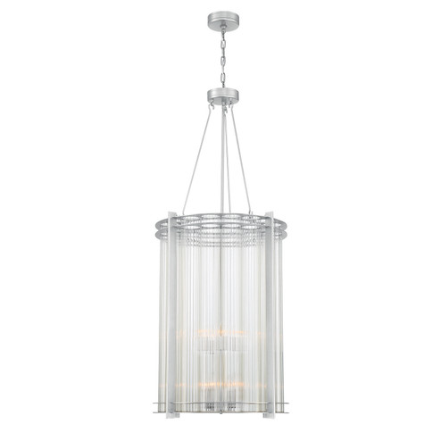 Regis 12 Light Chandelier in Polished Nickel (360|CD1028612PN)