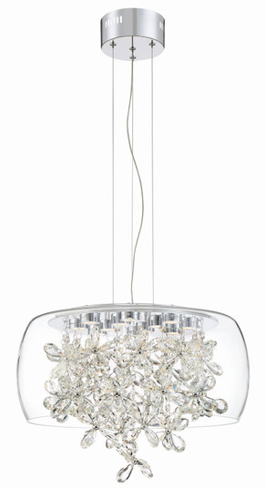 Destiny LED Chandelier in Chrome (360|CD10245LEDCH)