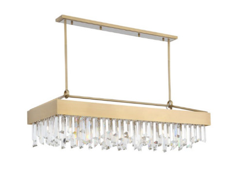 Cuspis 12 Light Chandelier in Aged Brass (360|CD1023912AGB)
