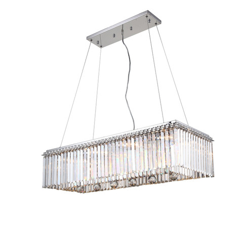 Quentin Ten Light Chandelier in Chrome (360|CD1013310CH)