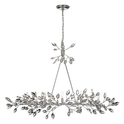 Misthaven Five Light Chandelier in Silver Leaf (360|CD101025SLCL)