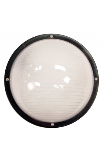 LED Nautical One Light Wall/Ceiling Mount in Black (301|S791WFLR12WBK)