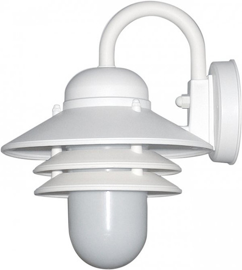 Nautical One Light Wall Mount in White (301|S75VLWH)