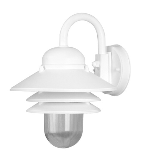 Nautical One Light Wall Mount in White (301|S75VCWH)