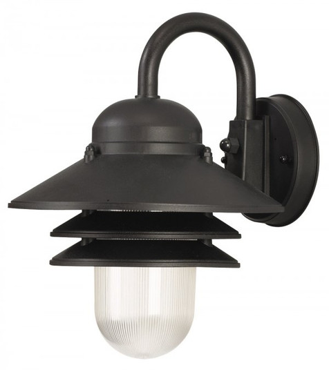 Nautical One Light Wall Mount in Black (301|S75VCBK)