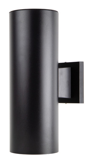 Cylinder One Light Wall Mount in Black (301|S65WLR12CBK)