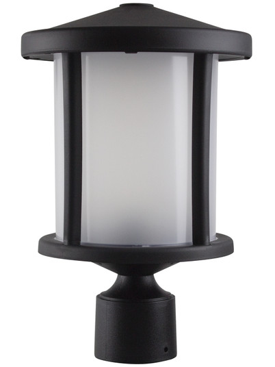 Artisan One Light Post Mount in Black (301|S52TFBK)