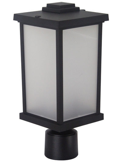 Artisan One Light Post Mount in Black (301|S51TFBK)