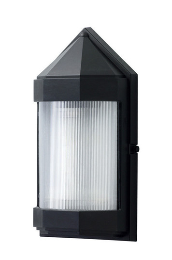 Everstone LED One Light Wall Pack in Blackstone (301|S32WCLR15WBK)