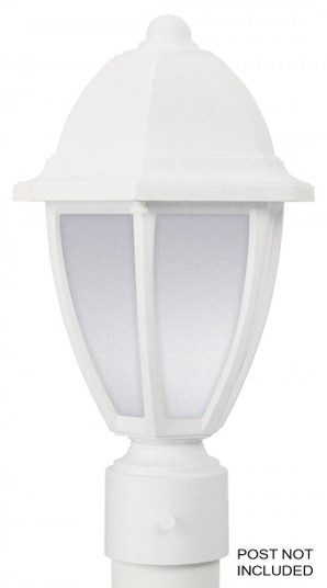 Everstone LED One Light Lantern in Whitestone (301|S21TFLR12WWH)