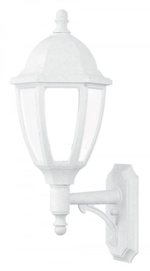 Everstone LED One Light Lantern in Whitestone (301|S11SFLR15WWH)