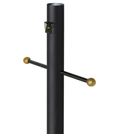 Outdoor Direct Burial Lamp Post in Black (301|293320BK)