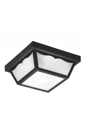 Townhouse One Light Ceiling Mount in Black (301|156FMBK)