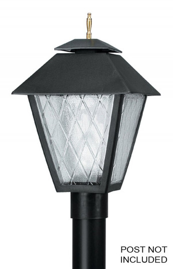 Colonial Hid One Light Post Mount in Black (301|110C70H)