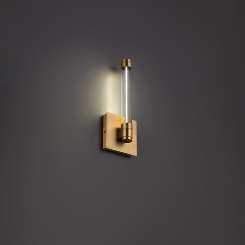 Jedi LED Wall Sconce in Aged Brass (34|WS51313AB)