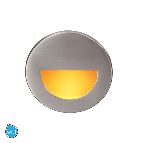 Led3 Cir LED Step and Wall Light in Brushed Nickel (34|WLLED300AMBN)