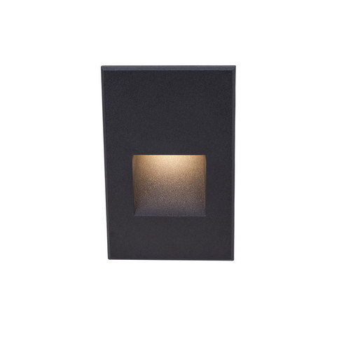 Led200 LED Step and Wall Light in Black on Aluminum (34|WLLED20027BK)