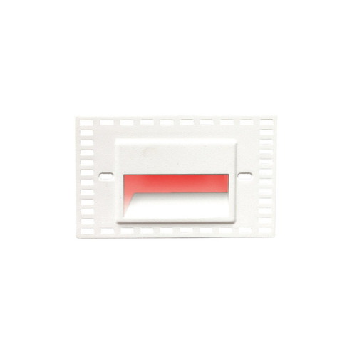 Led100 LED Step and Wall Light in White on Aluminum (34|WLLED100TRRDWT)