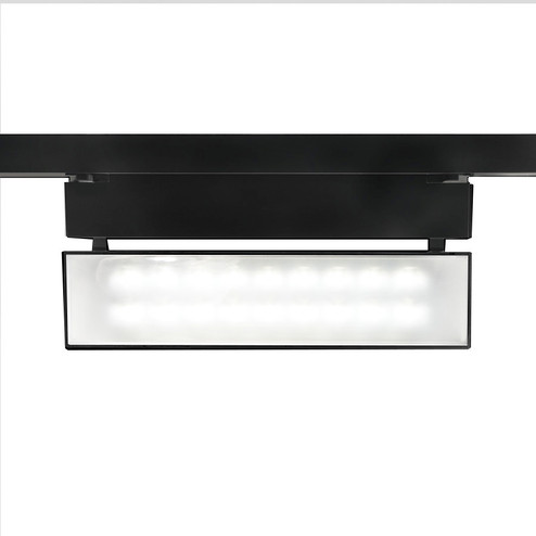 Wall Wash 42 LED Track Fixture in Black (34|WHKLED42W35BK)