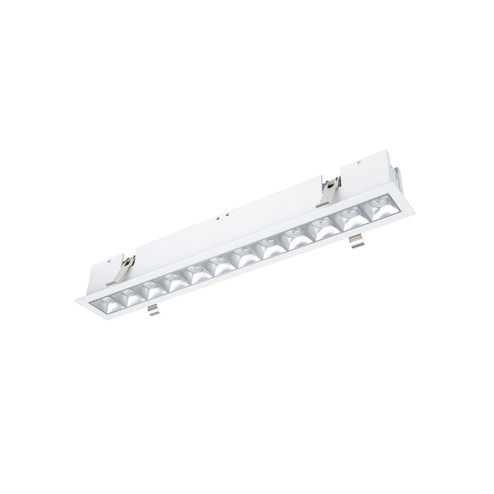 Multi Stealth LED Downlight Trim in Haze/White (34|R1GDT12S935HZWT)
