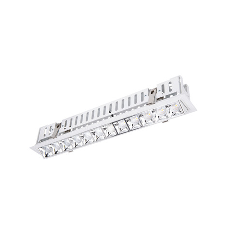 Multi Stealth LED Adjustable Trim in Chrome/White (34|R1GAT12N930CHWT)