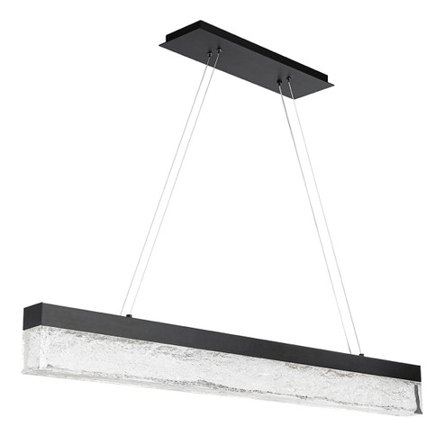 Effervescent LED Pendant in Black (34|PD97145BK)