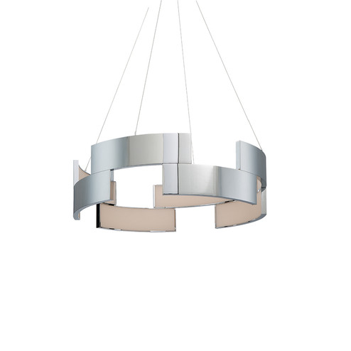 Trap LED Pendant in Chrome (34|PD95820CH)