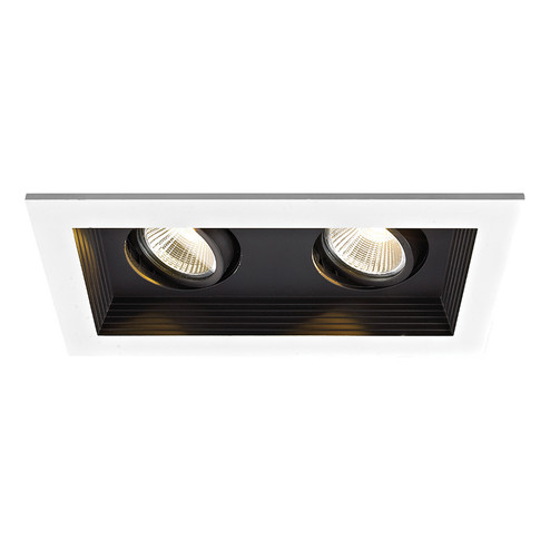 Mini Led Multiple Spots LED Two Light New Construction Housing with Trim and Light Engine in Black (34|MT3LD211NAF930BK)
