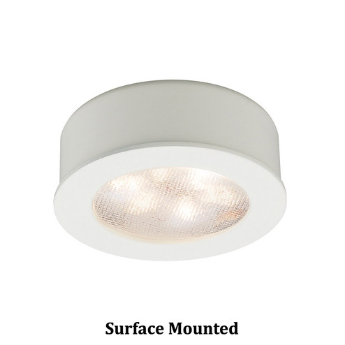 Led Button Light LED Button Light in White (34|HRLED87WT)