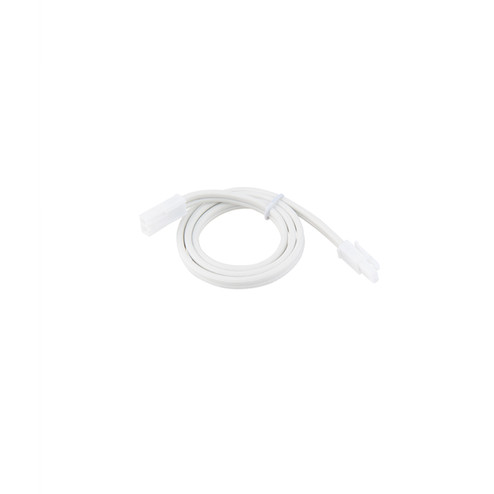 Cct Puck Undercabinet Puck Light Interconnect Cable in White (34|HRIC24WT)